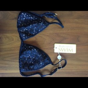 For love and lemons black bikini top